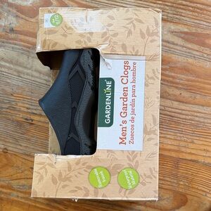 Men’s Black Garden Clogs